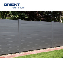 New design aluminum yard privacy fencing supply